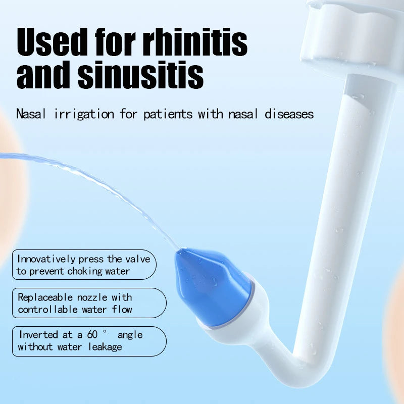 Nasal Rinse Bottle | Gentle Sinus Flush for Daily Fresh Breathing (300/500ml)