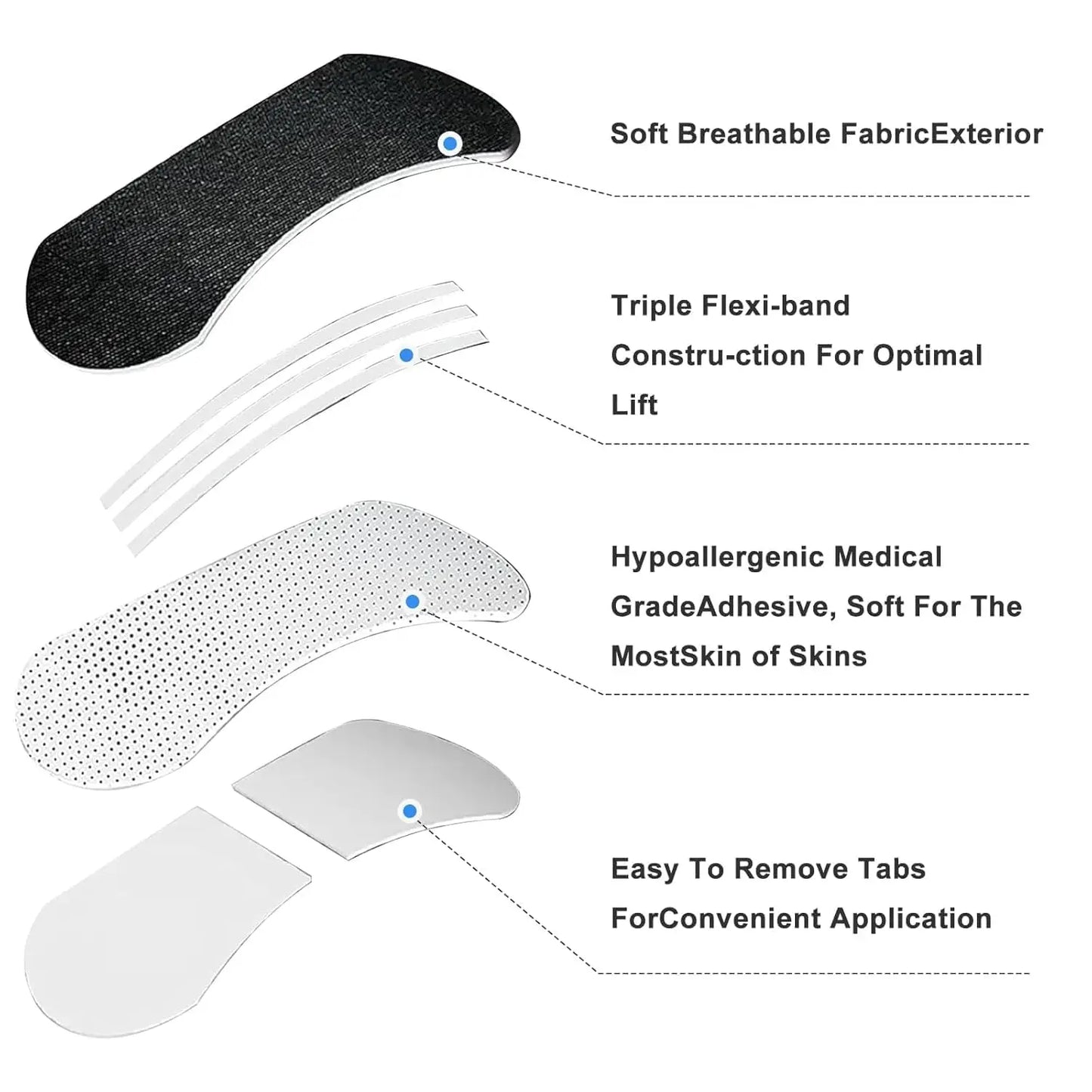 Nasal Breathing Support Strips | Comfortable Airflow Lift (Multi-Pack)