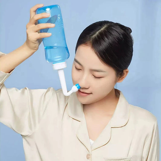 Nasal Rinse Bottle | Gentle Sinus Flush for Daily Fresh Breathing (300/500ml)