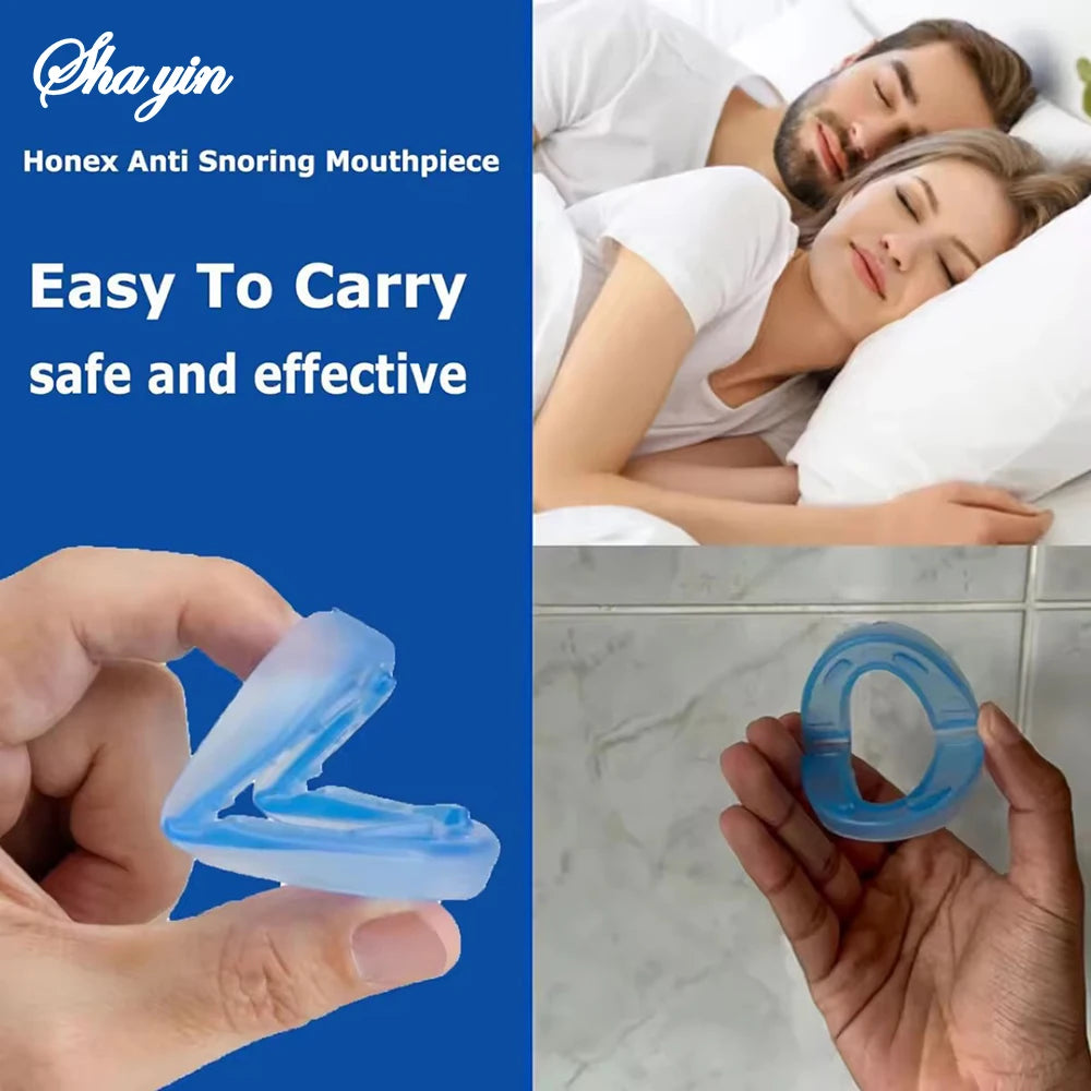 Anti-Snoring Mouthpiece | Adjustable Night Guard for Quieter Sleep