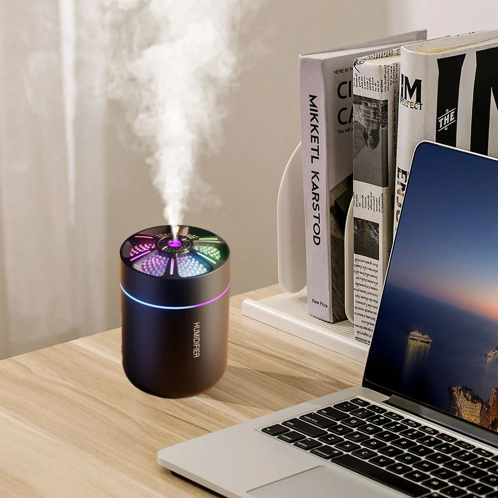 Personal Space Humidifier | 180ml Ultrasonic Mist for Daily Comfort