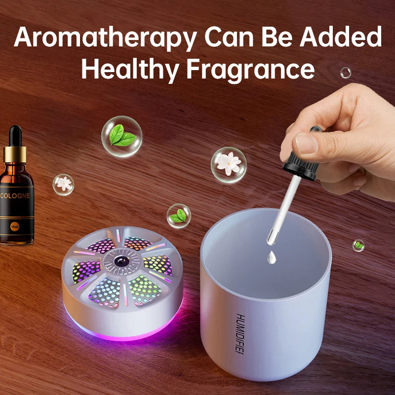Personal Space Humidifier | 180ml Ultrasonic Mist for Daily Comfort