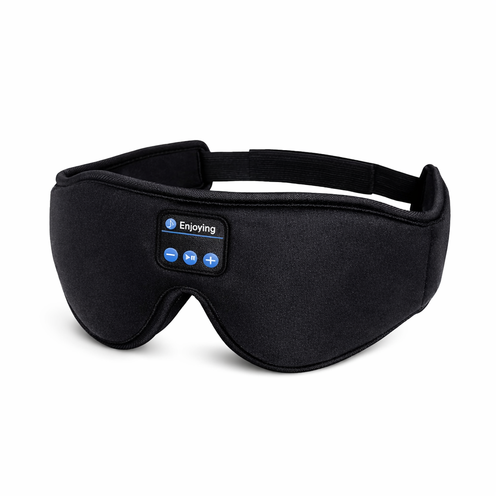 Bluetooth Sleep Mask Headphones | 3D Eye Mask for Relaxing Audio